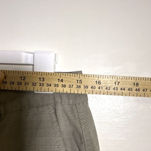 O'neill Plaid Shorts Chinos Casual Flat Front Knaki Tan Mens Size 30 - Picture 8 of 8